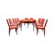 Scandinavian Rosewood Chairs attributed to Knoll Antimott, 1950s, Set of 12 2