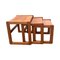 Danish Nesting Tables in Teak, 1960s-1970s, Set of 3 2