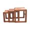 Danish Nesting Tables in Teak, 1960s-1970s, Set of 3 1