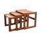 Danish Nesting Tables in Teak, 1960s-1970s, Set of 3 4