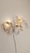 Hollywood Regency Wall Light Sconce in White & Gilt Metal Leaf by Hans Kögl, 1970s, Image 15