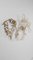 Hollywood Regency Wall Light Sconce in White & Gilt Metal Leaf by Hans Kögl, 1970s, Image 12