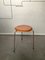 Tabouret Dot 3170 en Teck par Arne Jacobsen pour Fritz Hansen, 1965 1