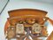 Encrier Hutsul Art Déco Vintage en Bois Sculpté, 1920s, Set de 3 9