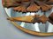 Encrier Hutsul Art Déco Vintage en Bois Sculpté, 1920s, Set de 3 8