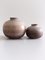 Wabi-Sabi Art Pottery Vases from Strehla Keramik, West Germany, 1950s, Set of 2 10