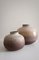 Wabi-Sabi Art Pottery Vases from Strehla Keramik, West Germany, 1950s, Set of 2 7