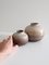 Wabi-Sabi Art Pottery Vases from Strehla Keramik, West Germany, 1950s, Set of 2 5