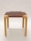 Tabouret X601 en Cuir par Alvar Aalto pour Artek, 1960s 7