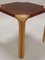 Tabouret X601 en Cuir par Alvar Aalto pour Artek, 1960s 12
