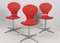 Space Age Swivel Chairs, Germany, 1970s, Set of 4 5