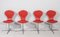 Space Age Swivel Chairs, Germany, 1970s, Set of 4 1