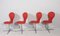 Space Age Swivel Chairs, Germany, 1970s, Set of 4 2