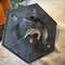 Vintage Space Age Fosnova Mod. Cloe 508 Wandleuchte aus Metall, 1970er 7