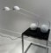 Lámparas de mesa Reno Arc de aluminio blanco de Fase, España, años 80. Juego de 2, Imagen 6
