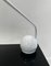 White Aluminium Reno Arc Table Lamps from Fase, Spain, 1980s, Set of 2 2