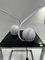 White Aluminium Reno Arc Table Lamps from Fase, Spain, 1980s, Set of 2 5