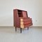 Danish Secretary in Teak with Mirror and Pull Out Desk, 1960s 10
