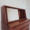 Danish Secretary in Teak with Mirror and Pull Out Desk, 1960s 14