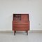 Danish Secretary in Teak with Mirror and Pull Out Desk, 1960s 1