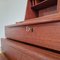 Danish Secretary in Teak with Mirror and Pull Out Desk, 1960s 9