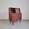 Danish Secretary in Teak with Mirror and Pull Out Desk, 1960s 7