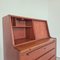 Danish Secretary in Teak with Mirror and Pull Out Desk, 1960s 13