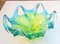 Mid-Century Turquoise Blue & Green Murano Glass Bowl, 1950s 2