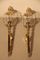 Italian Brass & Glass Wall Lights, 1950s, Set of 2 1