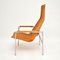 Set of Vintage Chrome and Rattan Armchairs attributed to Dirk Van Sliedregt for Gebroeders Jonkers Noordwolde, 1960s 6