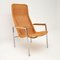 Set of Vintage Chrome and Rattan Armchairs attributed to Dirk Van Sliedregt for Gebroeders Jonkers Noordwolde, 1960s 5