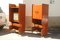 Muebles bar italianos geométricos, años 50. Juego de 2, Imagen 21