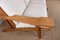 Großes dänisches Sofa aus Eiche & Stoff Modell Ge375 von Hans Wegner für Getama, 1960er 8