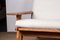 Großes dänisches Sofa aus Eiche & Stoff Modell Ge375 von Hans Wegner für Getama, 1960er 23