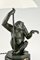Art Deco Monkey with Umbrella Lamp by Max Le Verrier, 1927 8