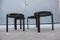 Tavolini impilabili in legno di castagno nero, anni '60, set di 4, Immagine 4