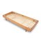 Einzelbett aus Holz, 1950er 5