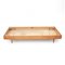 Einzelbett aus Holz, 1950er 8