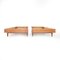 Einzelbett aus Holz, 1950er 4