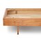 Einzelbett aus Holz, 1950er 11