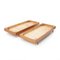 Einzelbett aus Holz, 1950er 2