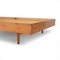Einzelbett aus Holz, 1950er 12