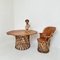 Large Mid-Century Modern Mexican Equipales Leather Dining Table, 1970, Image 4