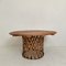 Large Mid-Century Modern Mexican Equipales Leather Dining Table, 1970, Image 3