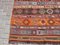 Vintage Turkish Handmade Kilim Rug in Wool 8