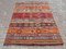 Vintage Turkish Handmade Kilim Rug in Wool 1