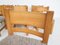 Pinewood Dining Chair in the style of Ate Van Apeldoorn, the Netherlands, 1970s, Set of 10 12