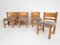 Pinewood Dining Chair in the style of Ate Van Apeldoorn, the Netherlands, 1970s, Set of 10 9