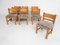 Pinewood Dining Chair in the style of Ate Van Apeldoorn, the Netherlands, 1970s, Set of 10 6