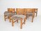 Pinewood Dining Chair in the style of Ate Van Apeldoorn, the Netherlands, 1970s, Set of 10 3